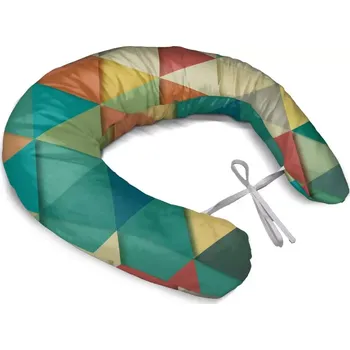 Polštář Sablio Těhotenský polštář Trojúhelníky