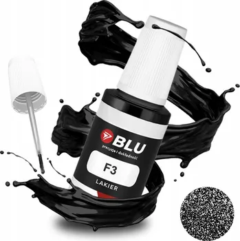 autokoberec F3 černý panter černý automobilová lak pro FORD 20ml BLU