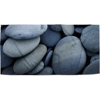 Osuška Sablio Ručník Černé kameny - 30x50 cm