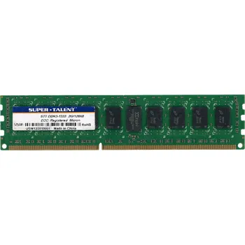 Operační paměť SUPER TALENT 2GB DDR3 2Rx8 1333MHz PC3-10600R REG ECC
