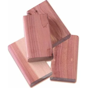 Věšák Odpuzovací destičky proti molům Compactor, 4 ks, přírodní dřevo