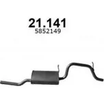 Zadni tlumic vyfuku IZAWIT (21.141A)