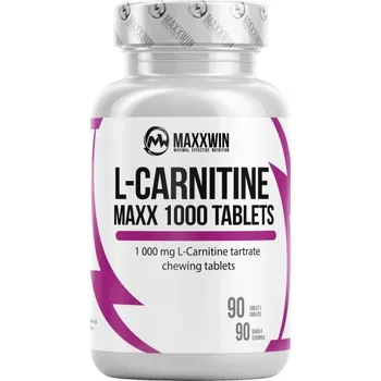 Spalovač tuku MAXXWIN L-Carnitine Maxx 1000 Velikost: 90 tbl, Příchuť: malina