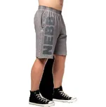 Nebbia Washed-off teplákové šortky NO BS 367 XXL - šedá + DÁREK