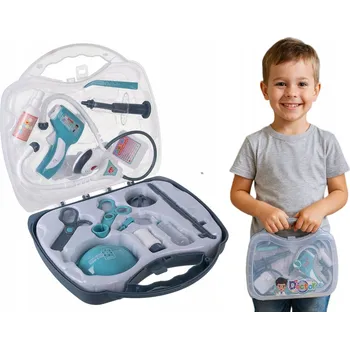 Hra na obchod Sada Malý Doktor Lékařská pro Děti Kufřík Malý Doktor Lékař