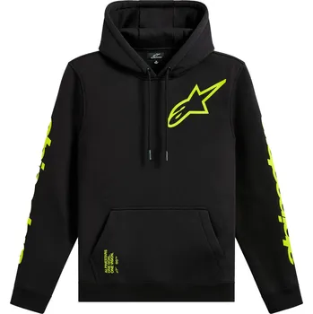 Pánská mikina Mikina Alpinestars Triple Hoodie černá L