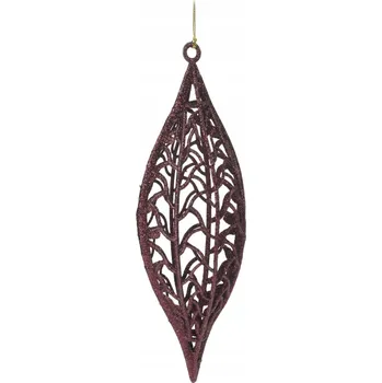 Vánoční dekorace Prolamovaná Vánoční Koule 22 cm 1 ks