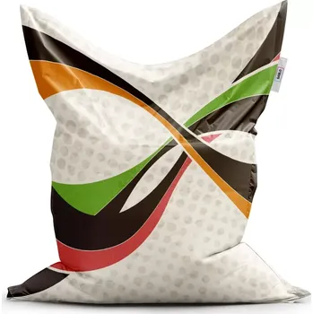 Sedací pytel Sablio Sedací vak Classic Retro abstrakce - 150x100 cm