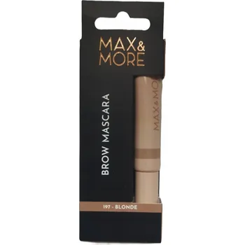 Řasenka Řasenka na obočí Max & More 7 ml |- blonde