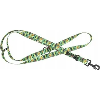 Vodítko pro psa BarryKing Nastavitelné Vodítko z popruhu pro psy Tropical, 16 mm / 220 cm