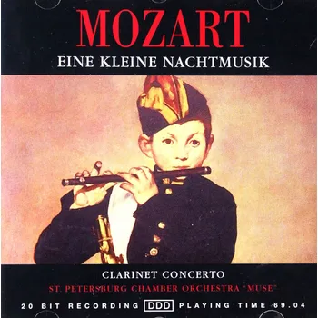 Zahraniční hudba Clarinet Concerto / Serenade Wolfgang Amadeus Mozart CD