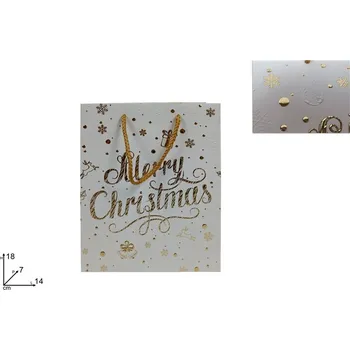 Dárková taška PROHOME - Taška vánoční 18x14x7cm