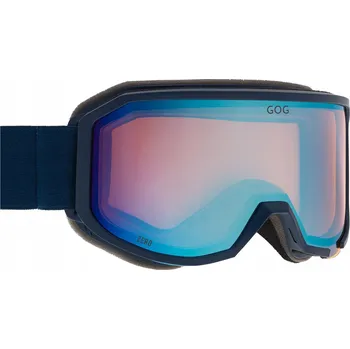 Lyžařské brýle modré zrcadlové sklo kat. 1 dvojitá čočka GOG ZERO