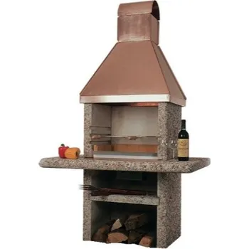 Zahradní krb Norman Krb Komfort bílý vymývaný