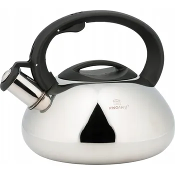 Varná konvice Tradiční ocelová Konvice Kinghoff 2,2 l šedá