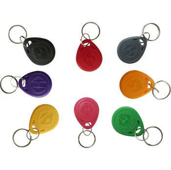Přívěsek Na Klíče RFID ID 125kHz - různé barvy - robustní provedení - 8 kusů