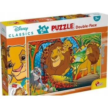 Puzzle Puzzle oboustranné Plus 24 Lví král