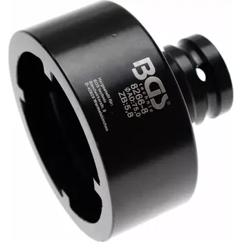 Zástrčná hlavice 1/2" na matice se zářezy KM7 BGS108266-8. Vnitřní čep 59,5 mm (BGS108266-8) (Zástrčná hlavice 1/2&quot; BGS108266-8 je určena pro matice se zářezy KM7 a disponuje vnitřním čepem o délce 59,5 mm. Robustní konstrukce zajišťuje spolehlivé po