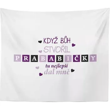 deka Sablio Deka Když Bůh stvořil prababičky: 150x120 cm