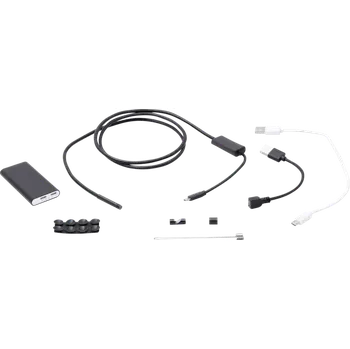 Barevný WLAN endoskop s LED osvětlením BGS109853 (BGS109853) (WLAN, voděodolná hlava kamery, pro Windows, Android a iOS, dosah 10 m bezdrátově)