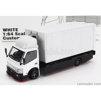 autíčko Peako Isuzu Custom Truck Car Transporter 1993 1:64 Bílá