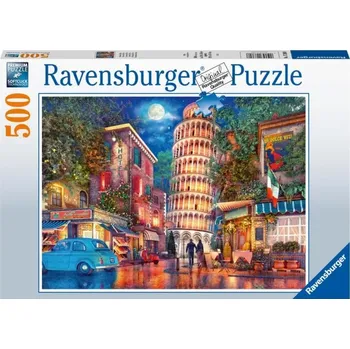 Puzzle Uličky v Pise – puzzle 500 dílků RAVENSBURGER