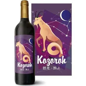 Víno Sablio Červené víno Rak: 0,75 l