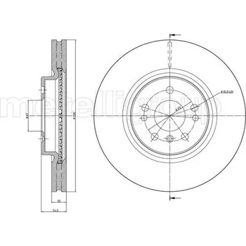 Brzdový kotouč Brzdový kotouč CIFAM (800-937C)
