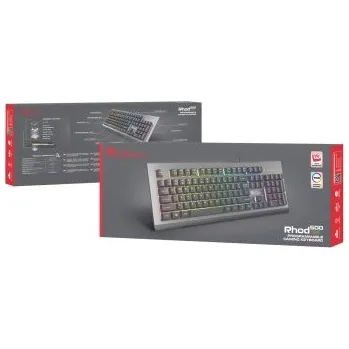 Klávesnice Herní klávesnice Genesis Rhod 500 RGB, CZ/SK layout, 7-zónové RGB podsvícení