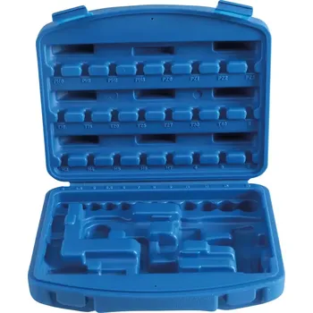 Prázdný kufr pro BGS 2144 (BGS102144-1) (Prázdný kufr pro BGS 2144 nabízí pevnou konstrukci z odolného plastu a přesně tvarované vnitřní přihrádky pro bezpečné uložení nářadí. Vhodný pro organizaci a přenášení sady BGS 2144.)