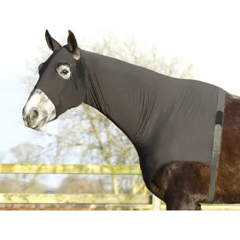 Vybavení pro koně Chránič krku z elastanu QHP, M