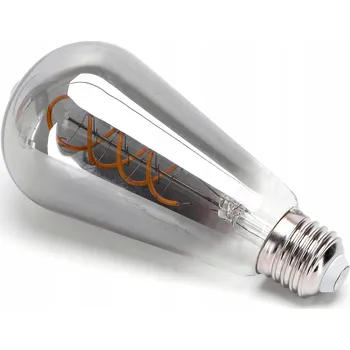 Žárovka LED žárovka E27 EDISON ST64 4W FILAMENT DEKORATIVNÍ RETRO DIMOVANÁ SPIRÁLA