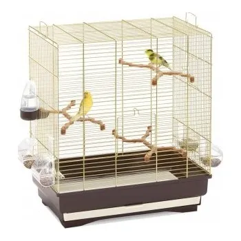IMAC Carlotta klec pro ptáky zlato/hnědá 50x30x56 cm
