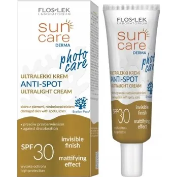 Pleťový krém Pleťový krém s UV ochranou Flos-Lek SUN CARE Derma 30 SPF na den, 30 ml