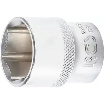 Dílna Nástrčná hlavice šestihranná 12,5 mm (1/2“) 24 mm (BGS1022924) (Nástrčná hlavice šestihranná 12,5 mm (1/2") s průměrem 24 mm je určena pro práci s ráčnou a šroubování šroubů i matic. Robustní konstrukce zajišťuje dlouhou životnost při běžném používán