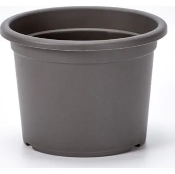 Květináč Plastia Květináč Narcis ø 19 antracit