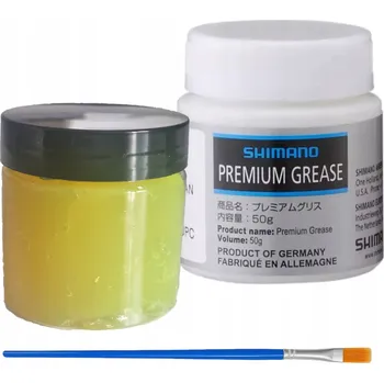 Shimano Premium Grease 150g Mazivo na kolo s univerzálními ložisky, náhradní balení