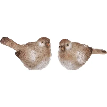 Vánoční ozdoba Autronic Ptáček, polyresinový. Mix 2 druhů. Cena za 1ks ALA1298