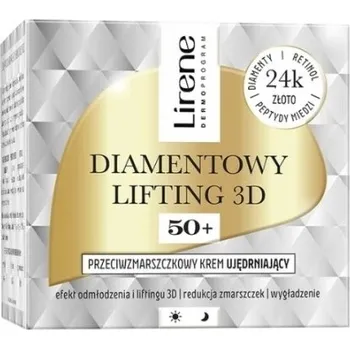 Pleťový krém Zpevňující krém na obličej Lirene den a noc 50 ml