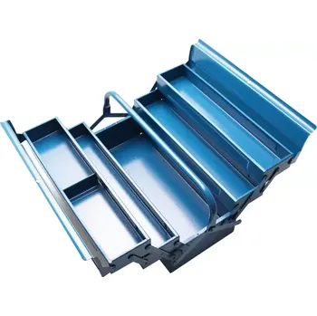 Kufr plechový 430 x 200 x 200 mm BGS103300. Rozkládací (BGS103300) (Kufr plechový rozkládací Popis: - Plechový, rozkládací - Rozměry: 430 x 200 x 200 mm)