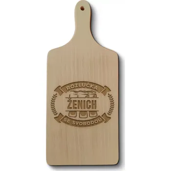 Kuchyňské prkénko Sablio Prkénko Rozlučka se svobodou ženicha