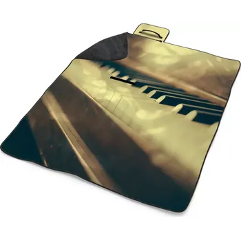 deka Sablio Plážová deka Klávesy klavíru: 200x140 cm