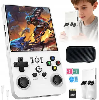 Herní konzole Retro přenosná konzole 4.0 IPS 18000 her joystick 4000mAh dárek
