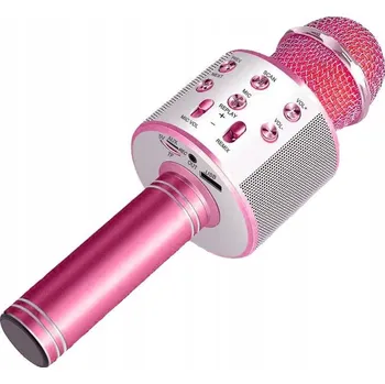 Mikrofon MIKROFON KARAOKE REPRODUKTOR S MIKROFONEM BEZDRÁTOVÝ BLUETOOTH NAHRÁVÁNÍ