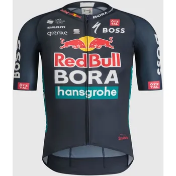 cyklistický dres SPORTFUL Cyklistický dres s krátkým rukávem - REDBULL BORA BOMBER - modrá M