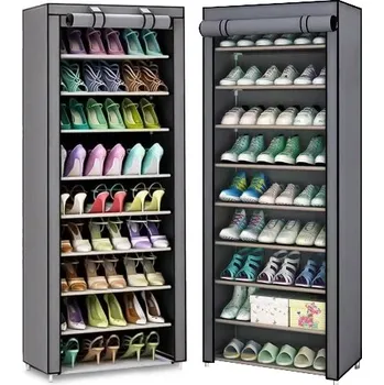 Šatní skříň Skříň na boty Textilní skříň na obuv Oblečení XL 9 POLIC