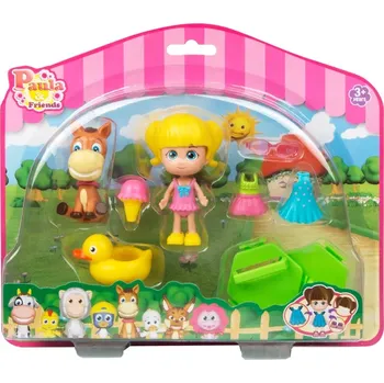 Panenka Paula & Friends panenka se zvířátkem a doplňky