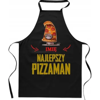 Kuchyňská zástěra Kuchyňská zástěra Nejlepší Pizzaman + Jméno Personalizovaný Dárek