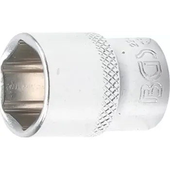 Dílna Nástrčná hlavice šestihranná 6,3 mm (1/4“) 14 mm (BGS1022486) (Nástrčná hlavice šestihranná 6,3 mm (1/4“) 14 mm je určena pro práci s maticemi a šrouby, vyrobena z odolné oceli pro dlouhou životnost. Kompatibilní s běžnými ráčnami a nástavci, vhodná pro p