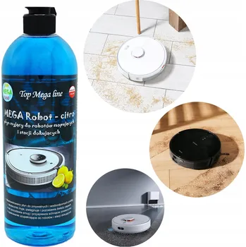 Univerzální čisticí prostředek MEGA ROBOT Čisticí prostředek pro robotické vysavače CITRONOVÝ LESK 750ml
